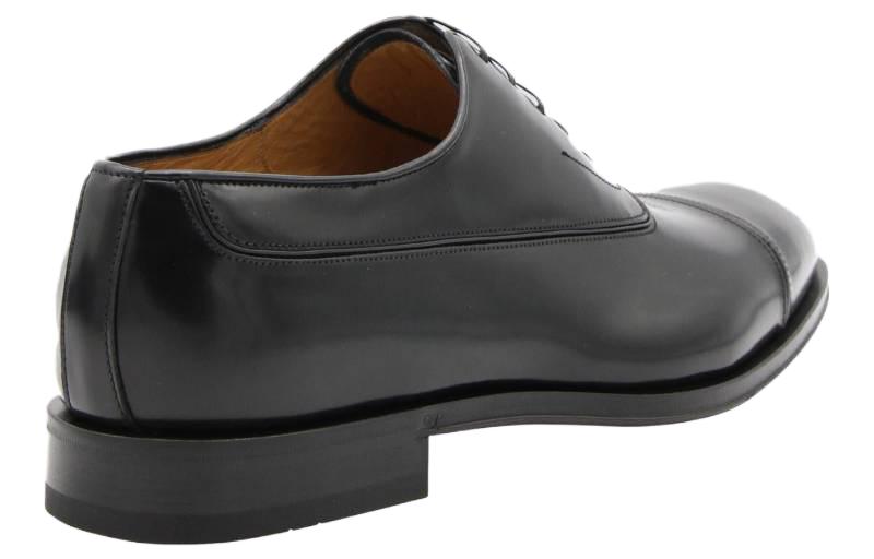 FERRAGAMO Leather Sneaker 'Black CMFT' 圖 3