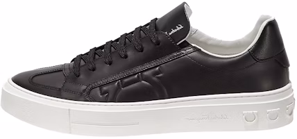 FERRAGAMO Leather Sneaker 'Black Fashion' 02B227-697633 FERRAGAMO Leather Sneaker 'Black Fashion' 02B227-697633