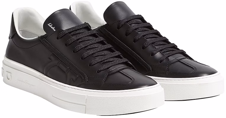 Zapatillas de Cuero FERRAGAMO 'Negro Moda' 02B227-697633 Shop Zapatillas de Cuero FERRAGAMO 'Negro Moda' 02B227-697633