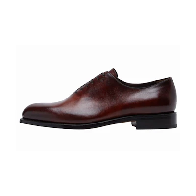 FERRAGAMO Leather Sneaker 'Dark Brown'