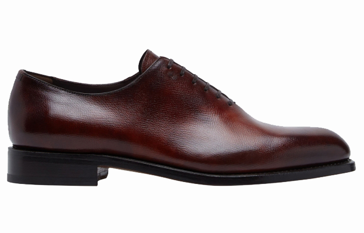 FERRAGAMO Leather Sneaker 'Dark Brown' 圖 2