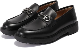 페라가모 '클래식 블랙' 가죽 스니커즈 0762334 Lookbook 페라가모 '클래식 블랙' 가죽 스니커즈 0762334