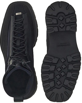 FERRAGAMO Kasut But Kulit Tenun Bertali untuk Aktiviti Luar 'Hitam' 021381-760644 Purchase FERRAGAMO Kasut But Kulit Tenun Bertali untuk Aktiviti Luar 'Hitam' 021381-760644