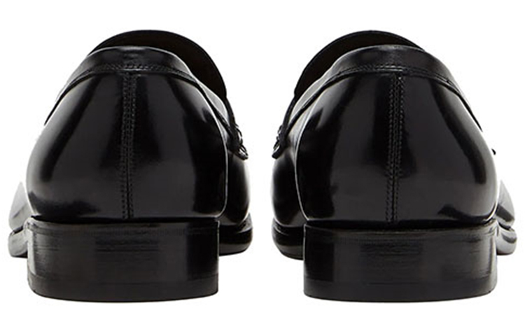 FERRAGAMO Loafer 'Black Calfskin with Metal Detail' 圖 5