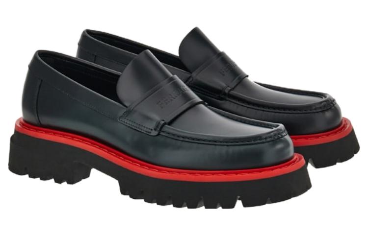 Order FERRAGAMO Loafer 'Keselesaan Hitam' 021723-766575