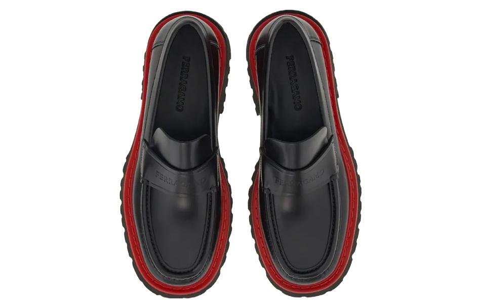 Lookbook FERRAGAMO Loafer 'Keselesaan Hitam' 021723-766575