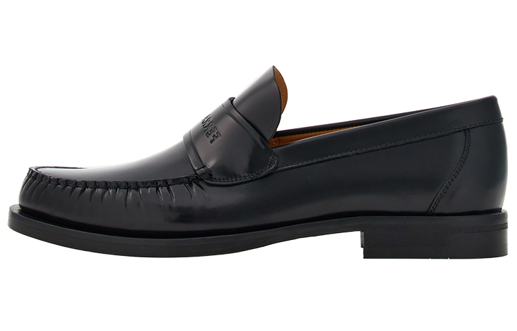 FERRAGAMO Loafer 'Black Logo Decoration' 021722-762700