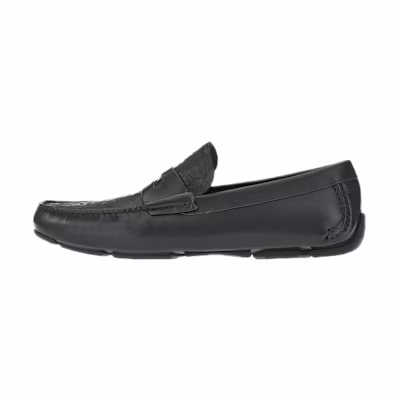 FERRAGAMO Loafers 'Black Calfskin'