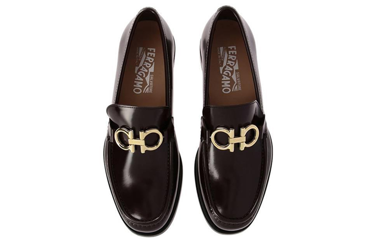 FERRAGAMO Loafers 'Brown Calfskin' 圖 4