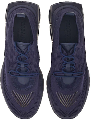 FERRAGAMO Baskets Basses à Lacets ''Bleu Indigo'' 021285-762764 Lookbook FERRAGAMO Baskets Basses à Lacets ''Bleu Indigo'' 021285-762764