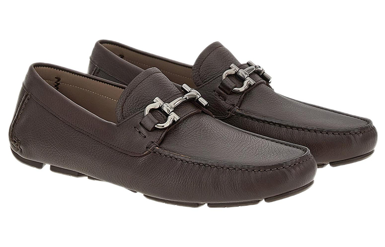 Order FERRAGAMO Low-Top Sneaker 'Brown Calfskin' 02C398-755611