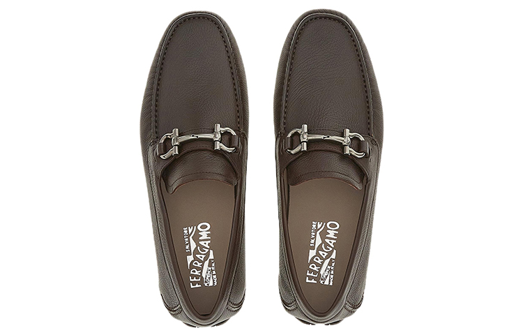 Lookbook FERRAGAMO Low-Top Sneaker 'Brown Calfskin' 02C398-755611