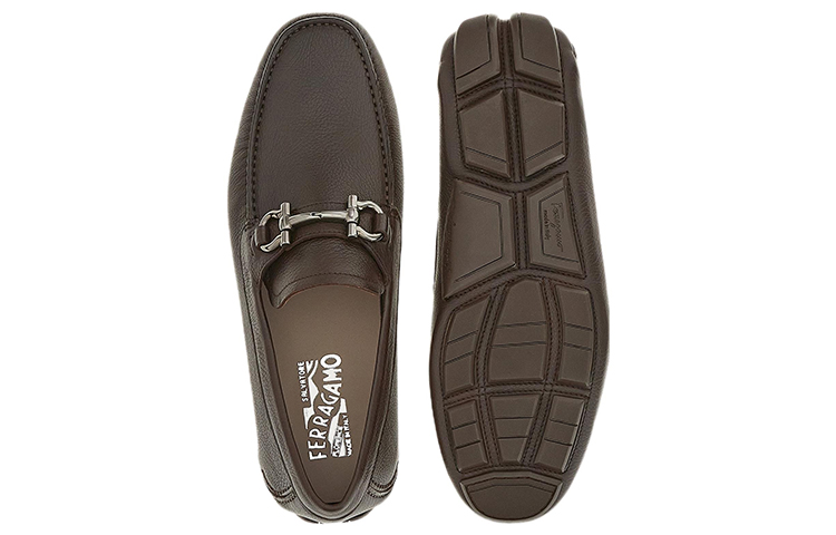 Purchase FERRAGAMO Low-Top Sneaker 'Brown Calfskin' 02C398-755611