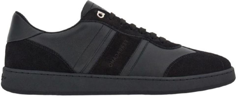 フェラガモ ベルベットレザースニーカー (黒) 021572-765745 Order フェラガモ ベルベットレザースニーカー (黒) 021572-765745