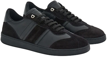 Lookbook FERRAGAMO Baskets Basses ''Cuir Velours Noir'' 021572-765745