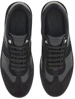 Shop FERRAGAMO Baskets Basses ''Cuir Velours Noir'' 021572-765745
