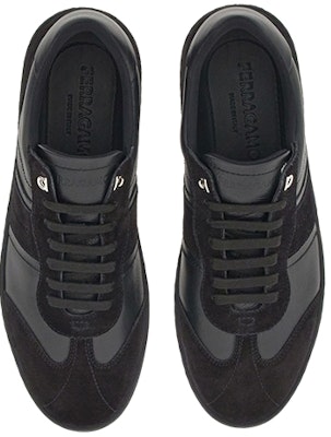 フェラガモ ベルベットレザースニーカー (黒) 021572-765745 Shop フェラガモ ベルベットレザースニーカー (黒) 021572-765745