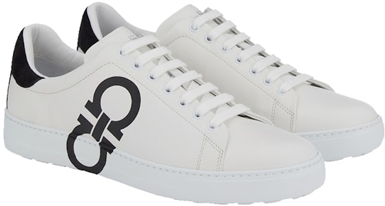 FERRAGAMO Low Top 'Cetakan Hitam Putih' 020489-747213 Order FERRAGAMO Low Top 'Cetakan Hitam Putih' 020489-747213