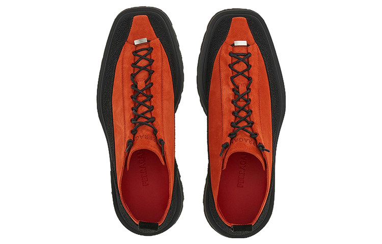 FERRAGAMO Low Top 'Orange Black' 圖 3