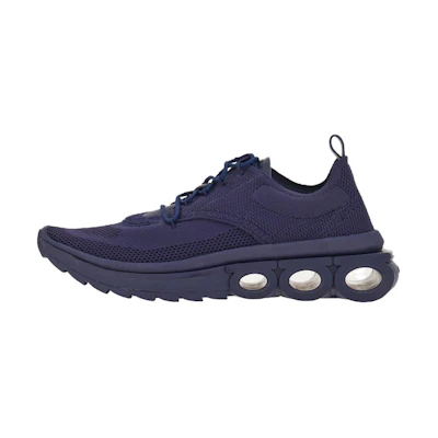 FERRAGAMO Low-Top Lace-Up 'Indigo Blue'