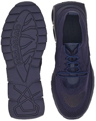 FERRAGAMO Low-Top Lace-Up 'Indigo Blue' 021285-762764 Purchase FERRAGAMO Low-Top Lace-Up 'Indigo Blue' 021285-762764