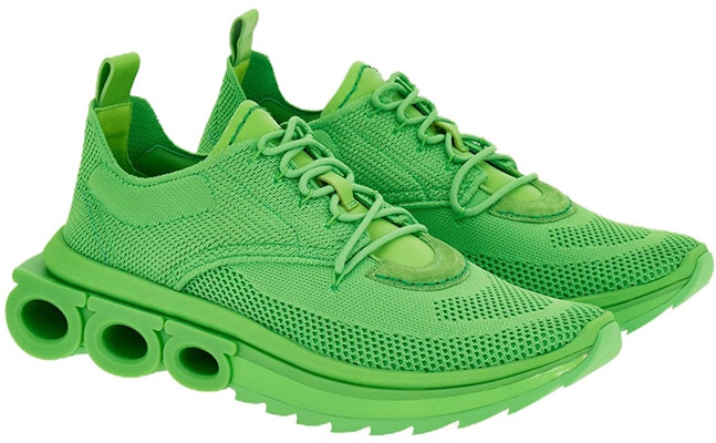 FERRAGAMO 绿色低帮系带鞋 021285-762761 Order FERRAGAMO 绿色低帮系带鞋 021285-762761