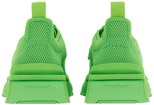 FERRAGAMO 绿色低帮系带鞋 021285-762761 Shop FERRAGAMO 绿色低帮系带鞋 021285-762761