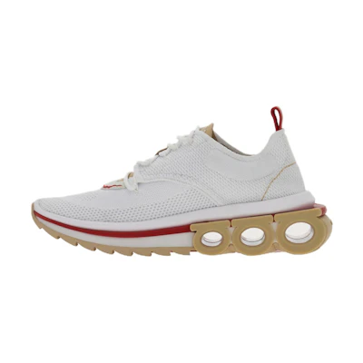 FERRAGAMO Low-Top Lace-Up Sneaker 'White'