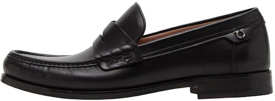 FERRAGAMO Low Top Leather Sneakers 'Black' 020232-741526 FERRAGAMO Low Top Leather Sneakers 'Black' 020232-741526