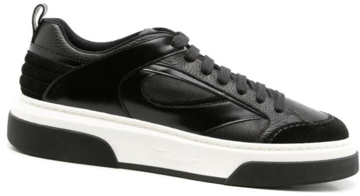 FERRAGAMO菲拉格慕 皮革 舒適百搭 低筒 板鞋 男款 黑色 Order FERRAGAMO菲拉格慕 皮革 舒適百搭 低筒 板鞋 男款 黑色