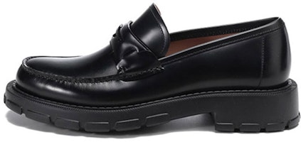 FERRAGAMO Magnum 'Black Leather Loafers' 020620-750527 FERRAGAMO Magnum 'Black Leather Loafers' 020620-750527