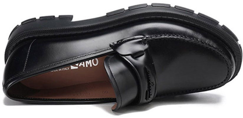 FERRAGAMO Magnum 'Kasut Loafer Kulit Hitam' 020620-750527 Purchase FERRAGAMO Magnum 'Kasut Loafer Kulit Hitam' 020620-750527