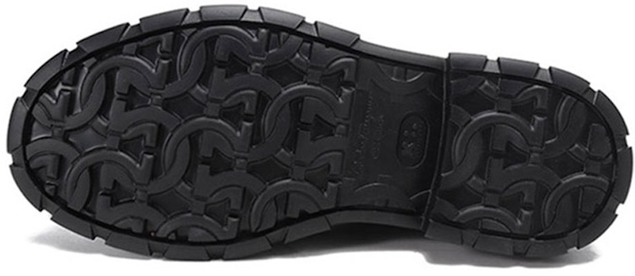 FERRAGAMO Magnum 'Kasut Loafer Kulit Hitam' 020620-750527 Details for FERRAGAMO Magnum 'Kasut Loafer Kulit Hitam' 020620-750527