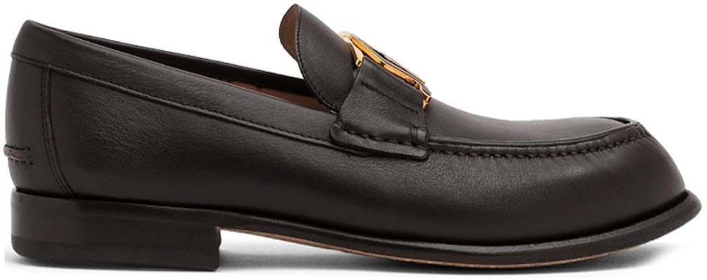 FERRAGAMO Moccasin SF Buckle 'Kopi Suede' 20141-747652 Order FERRAGAMO Moccasin SF Buckle 'Kopi Suede' 20141-747652