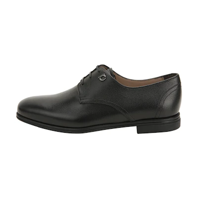 FERRAGAMO Derby 'Black Leather'