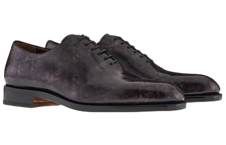 FERRAGAMO Oxford 'Steel Black' 圖 2