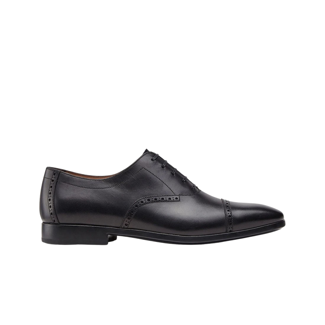 FERRAGAMO Plain Toe Oxford 'Black' 02C397-735220