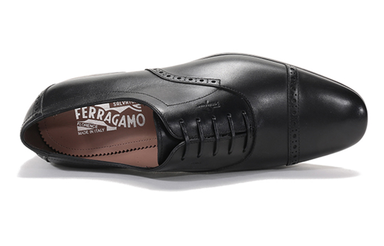 Purchase FERRAGAMO 简约系带牛津鞋 ''黑色'' 02C397-735220