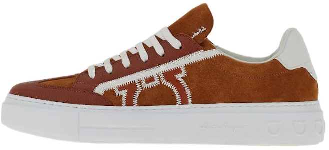 FERRAGAMO 棕白色光面系带鞋 02B726-757668 Buy FERRAGAMO 棕白色光面系带鞋 02B726-757668