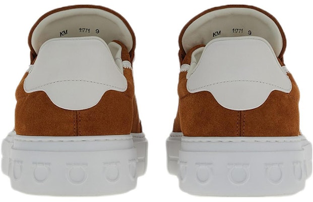 FERRAGAMO Zapatos de Cordones Pulidos 'Marrón Blanco' 02B726-757668 Shop FERRAGAMO Zapatos de Cordones Pulidos 'Marrón Blanco' 02B726-757668