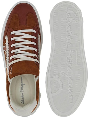 FERRAGAMO Zapatos de Cordones Pulidos 'Marrón Blanco' 02B726-757668 Purchase FERRAGAMO Zapatos de Cordones Pulidos 'Marrón Blanco' 02B726-757668