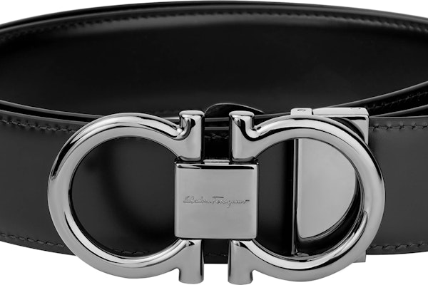 Ferragamo可翻转皮带,古铜扣,黑色/胡桃木色,宽3.5cm 679938-0694531 Purchase Ferragamo可翻转皮带,古铜扣,黑色/胡桃木色,宽3.5cm 679938-0694531