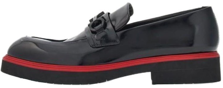 FERRAGAMO菲拉格慕 圓頭套腳 樂福鞋 男款 黑色 Buy FERRAGAMO菲拉格慕 圓頭套腳 樂福鞋 男款 黑色