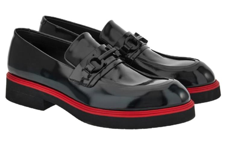 Lookbook FERRAGAMO Mocasines de Punta Redonda 'Negro' 021965-766244