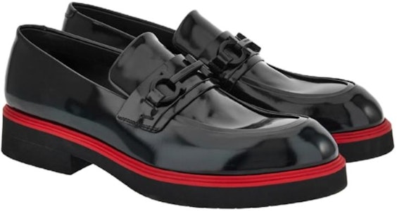 FERRAGAMO菲拉格慕 圓頭套腳 樂福鞋 男款 黑色 Lookbook FERRAGAMO菲拉格慕 圓頭套腳 樂福鞋 男款 黑色