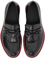 페라가모 블랙 라운드 토 슬립온 로퍼 021965-766244 Shop 페라가모 블랙 라운드 토 슬립온 로퍼 021965-766244