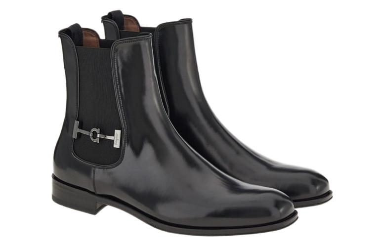 Order 페라가모 블랙 첼시부츠 (Ferragamo Black Chelsea Boots) 020921-756544