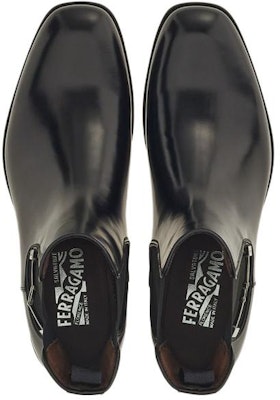 フェラガモ サルヴァトーレ チェルシーブーツ (黒カーフスキン) 020921-756544 Lookbook フェラガモ サルヴァトーレ チェルシーブーツ (黒カーフスキン) 020921-756544