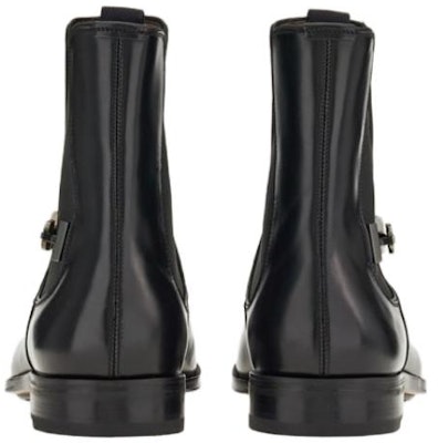 FERRAGAMO Salvatore Chelsea Boots 'Kulit Anak Lembu Hitam' 020921-756544 Shop FERRAGAMO Salvatore Chelsea Boots 'Kulit Anak Lembu Hitam' 020921-756544