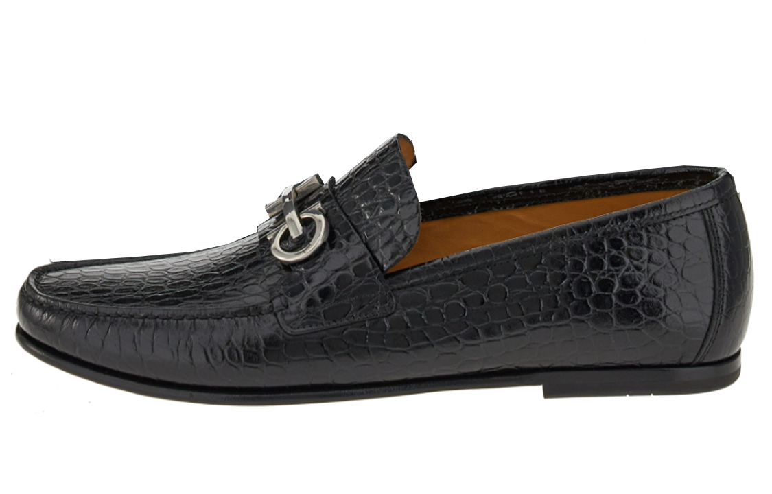 FERRAGAMO Salvatore Galileo Slip-On Low 'Black'